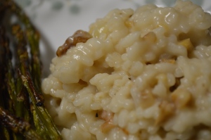 Walnut Risotto with Roasted Asparaus 3